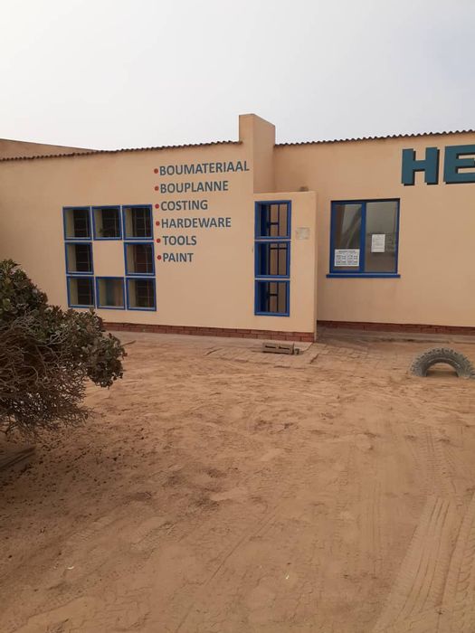 Business for Sale in Henties Bay Central: Flatlet, garage, and expansion space.