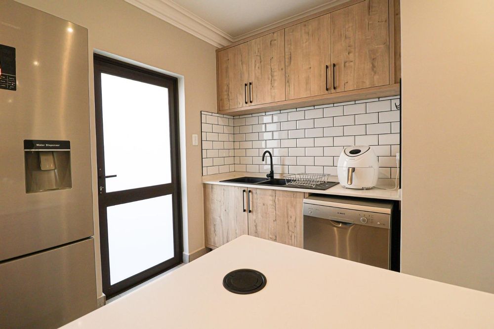 Scullery with black fittings