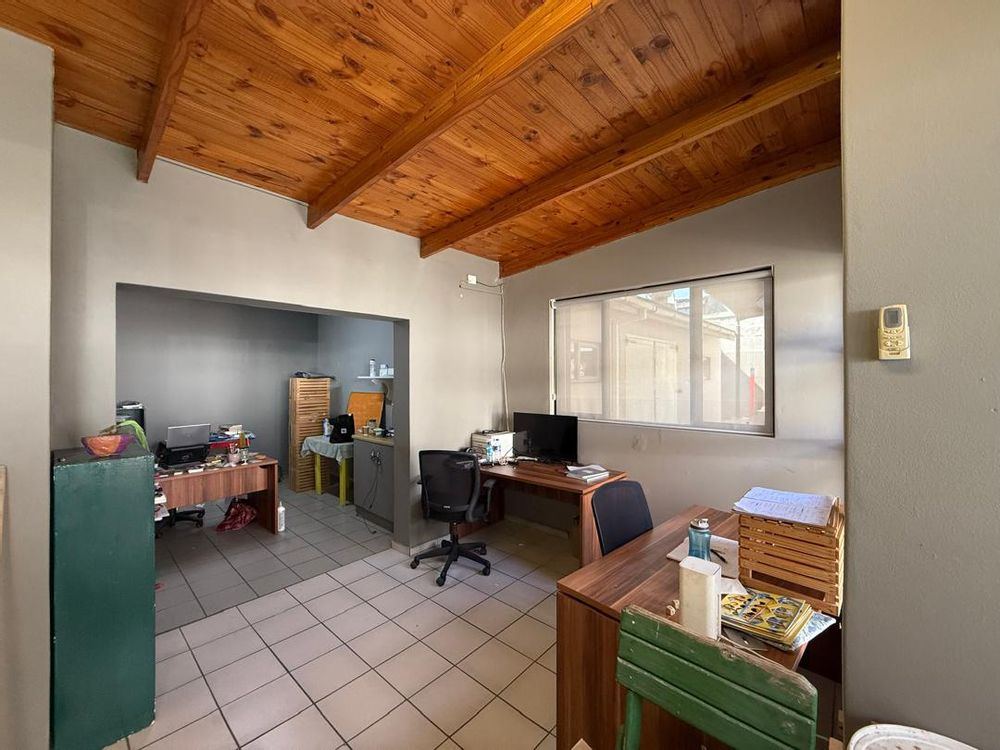 Small office space with kitchnette