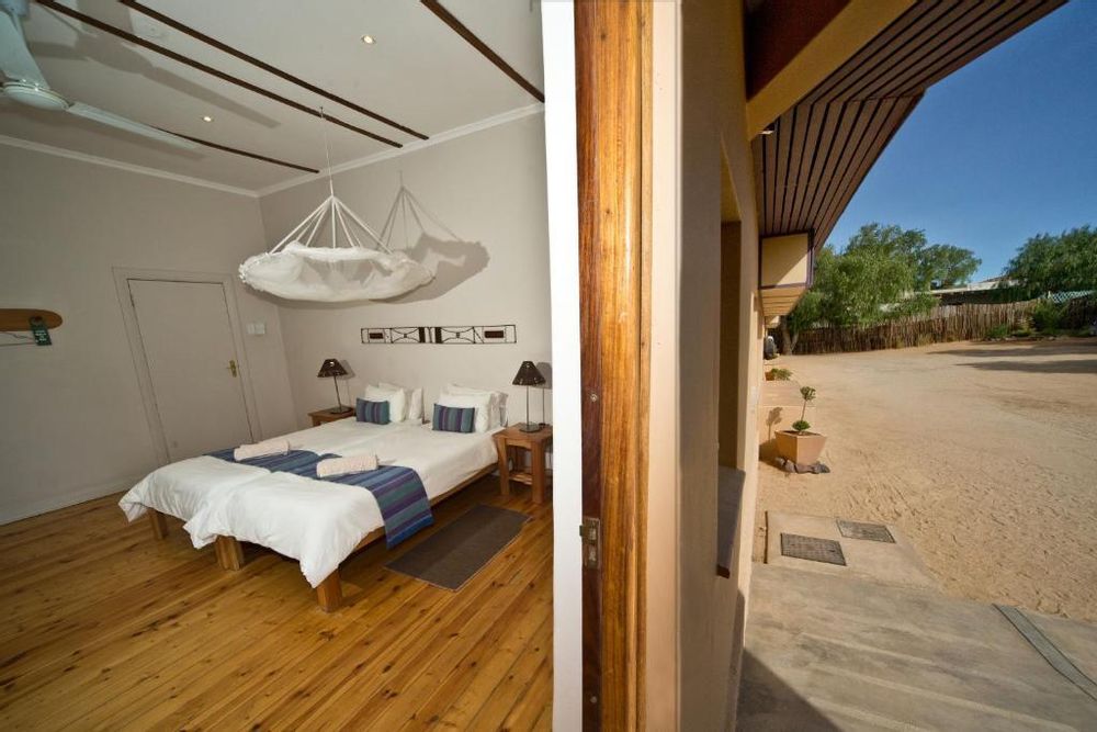 A room showing the outside area as you enter