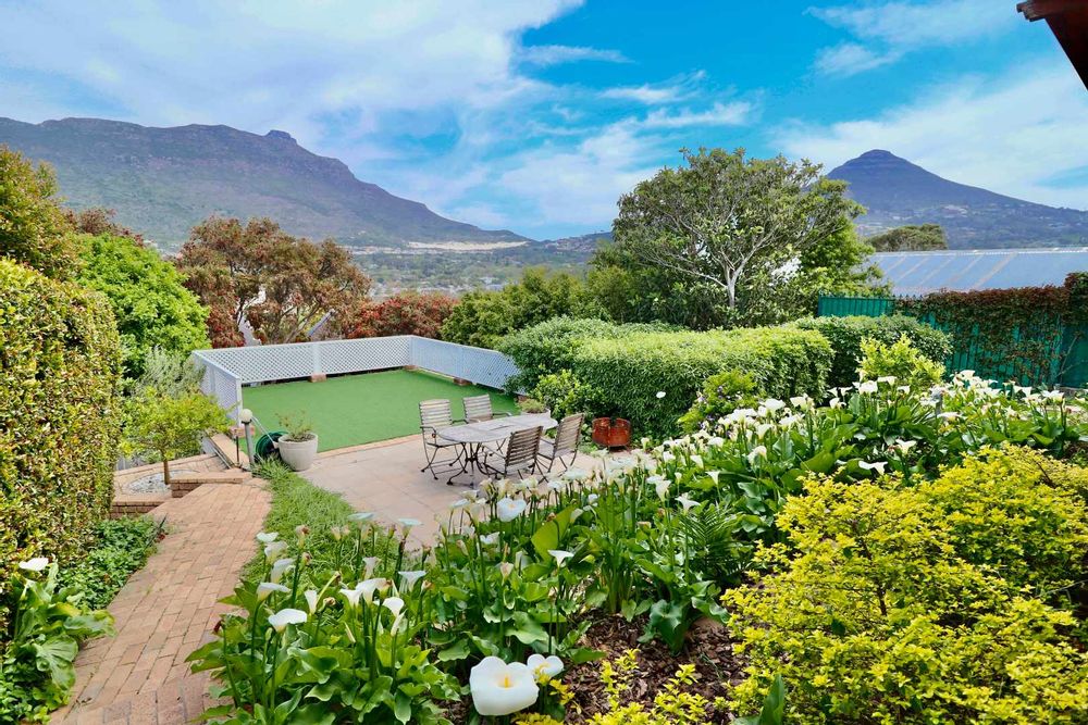 Front garden with stunning views