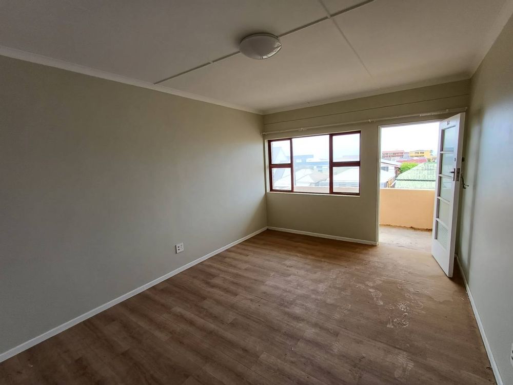 Master bedroom with private balcony