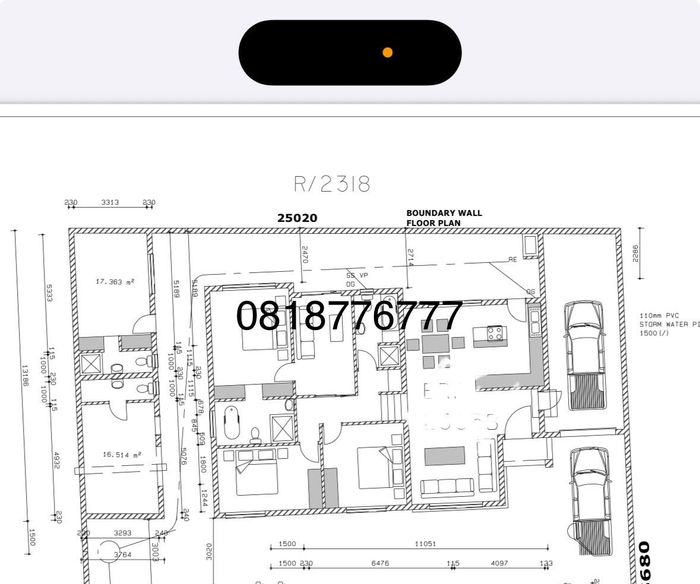 For Sale: House in Otjomuise with 3 beds, garage, and bachelor flats.