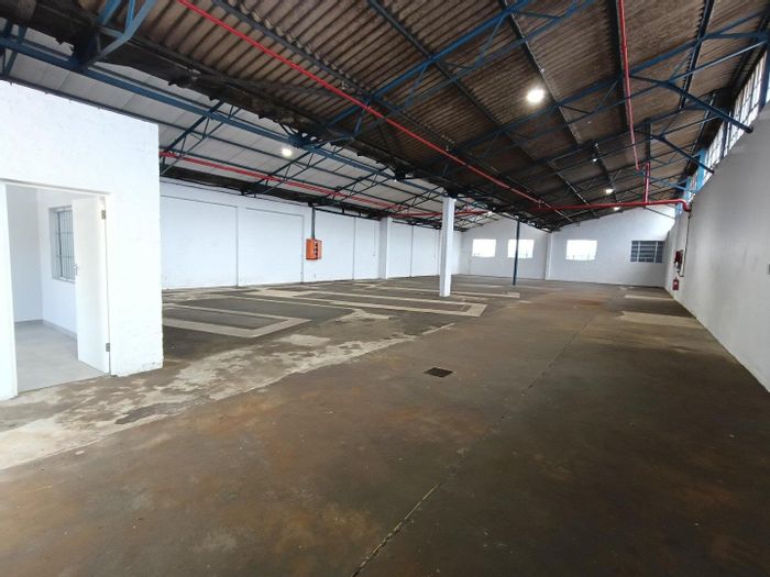 Industrial space to rent in Pinetown North Industria with 24-hour security access.
