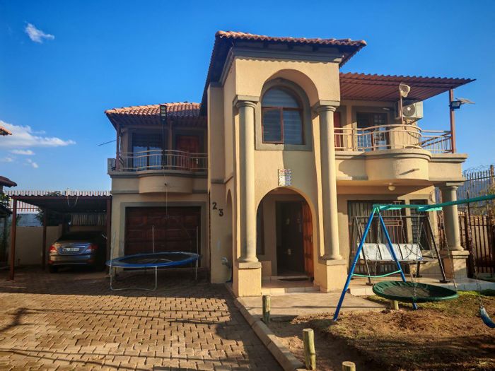 3-Bedroom House For Sale in Burgersfort Central with security, garage, and parking.