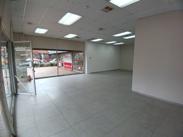 Retail space to rent in Glenwood Village, featuring parking and 24/7 security.