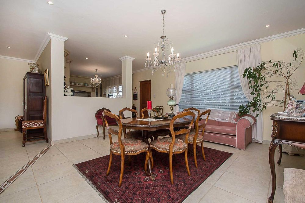 Dining room off kitchen for easy entertaining and every day use