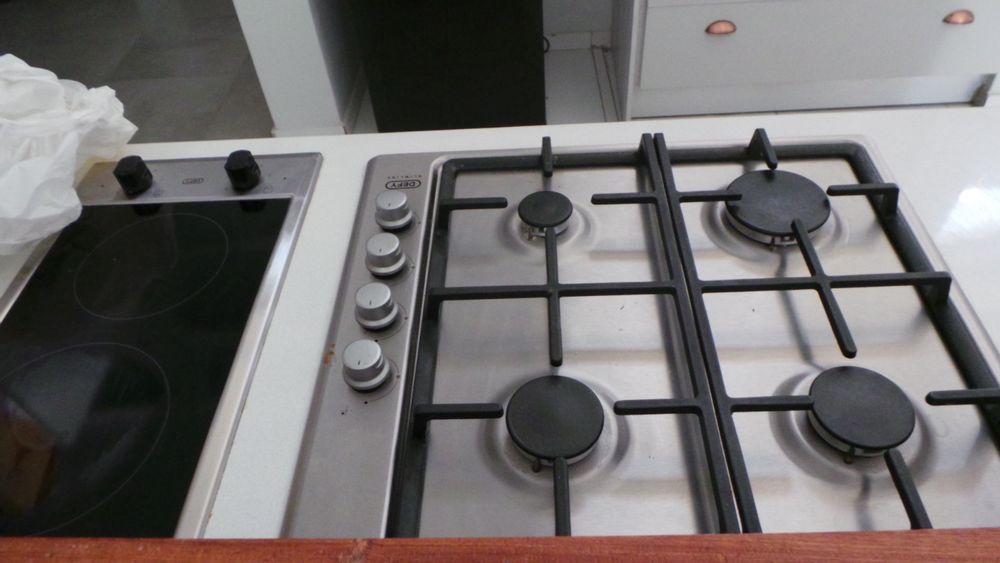 Gas and electric stove plates