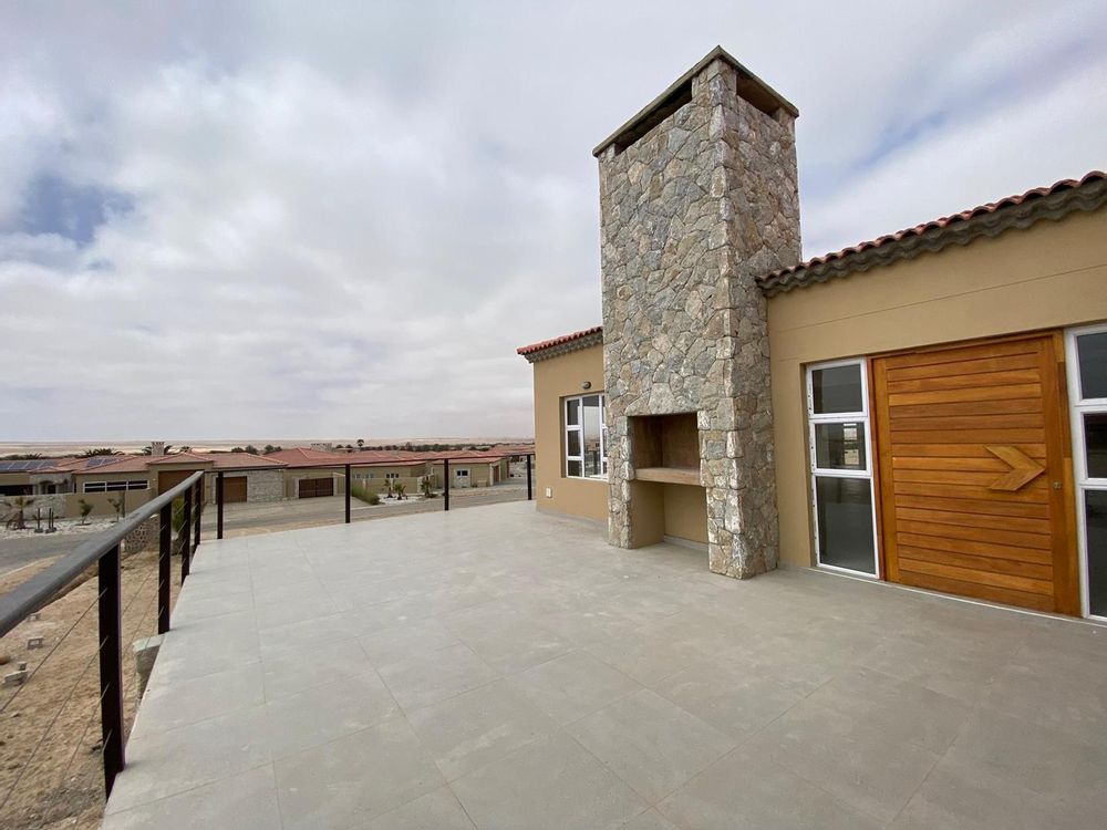 Front entrance and outdoor BBQ