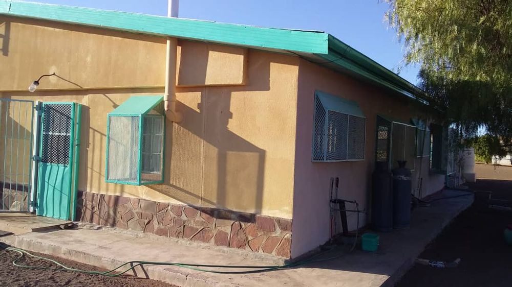 Different side view of the main house