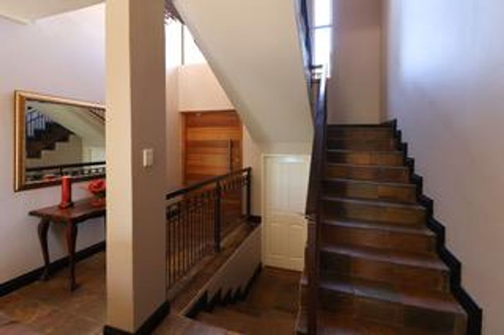 Staircase and entrance