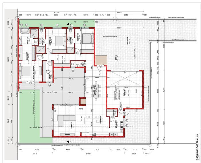 For Sale: House in Kramersdorf with 3 en-suite bedrooms and indoor BBQ.