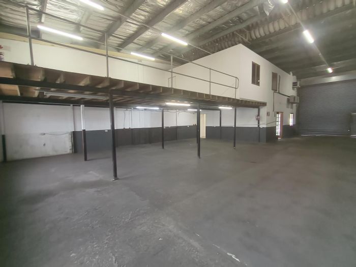 Industrial space to rent in New Germany with ample parking and easy access.