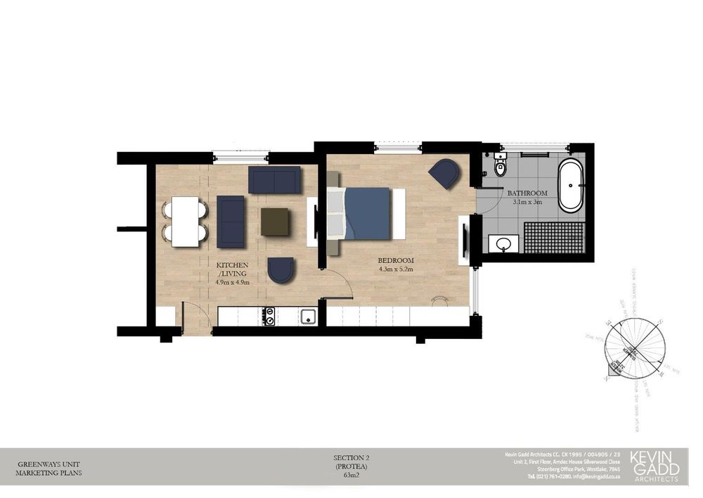 Protea Apartment Floor Plan