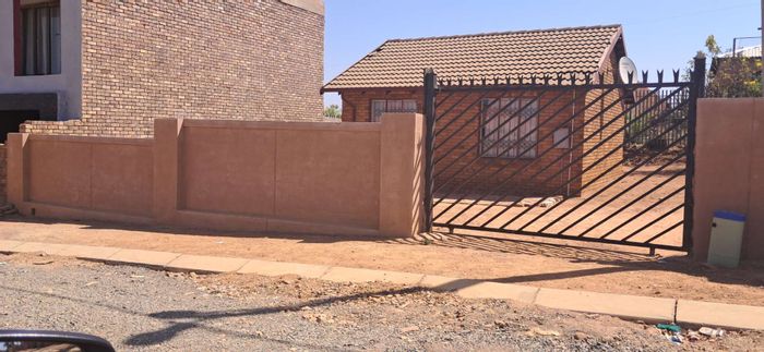 2-Bedroom House To Rent in Soshanguve Ext, near schools and shopping centers.