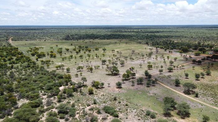 Farm for Sale in Gobabis Central: Equipped for livestock, 3 boreholes, extensive infrastructure.