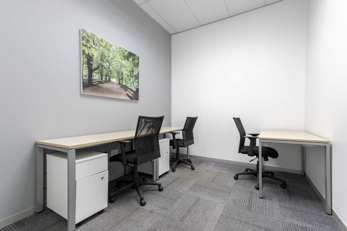 To Rent: Office in Sandton Central with flexible space, high-speed WiFi, and amenities.