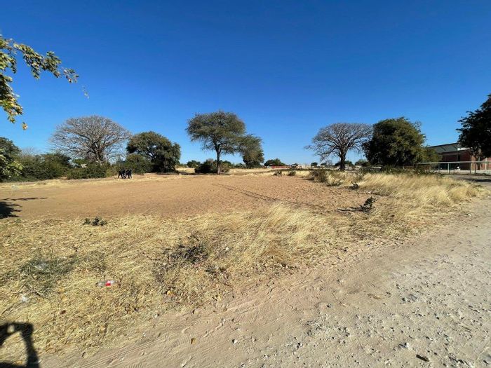 Vacant Commercial Land for Sale in Rundu Central, 6,155 m² near Trade Center.