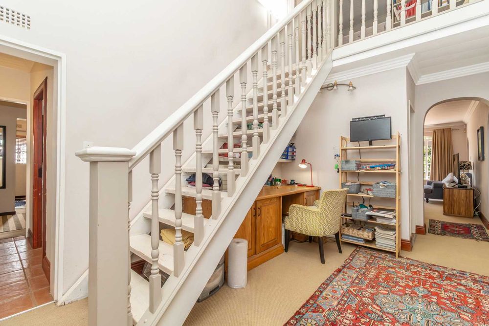 Staircase to Master office/study/future main bedroom 