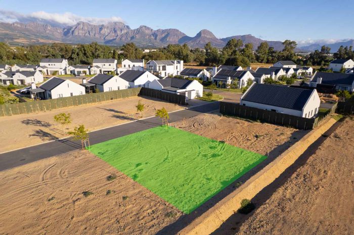 Vacant Land for Sale in Paarl Valleij Lifestyle Estate with Scenic Views and Amenities.
