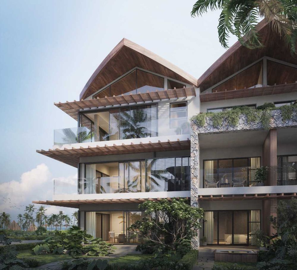 Side view of the units