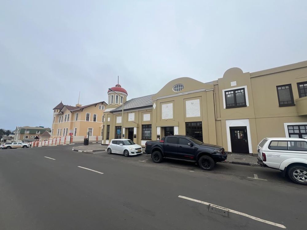 View of building from the main street.