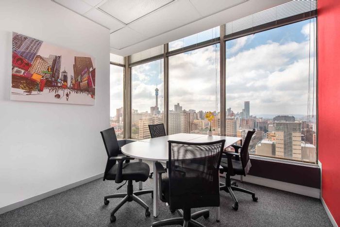 Office to Rent in Braamfontein: Private space, shared amenities, flexible terms.