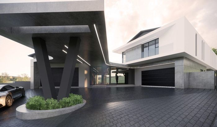 Vacant land for sale in Copperleaf Golf & Country Estate with approved plans.