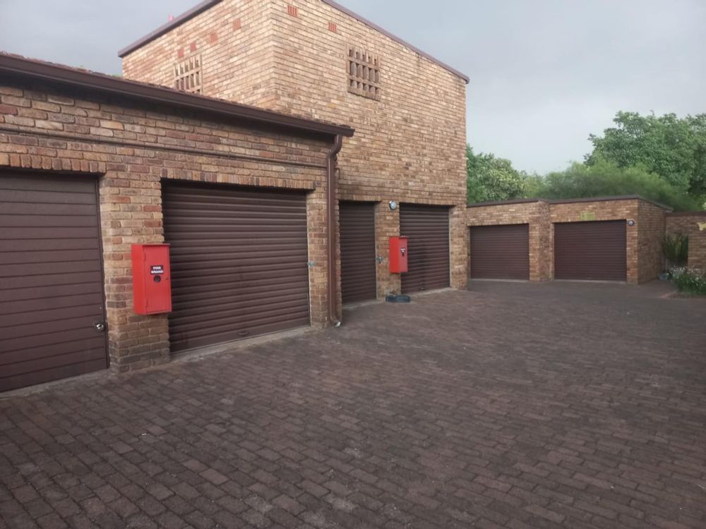 One garage + extra parking