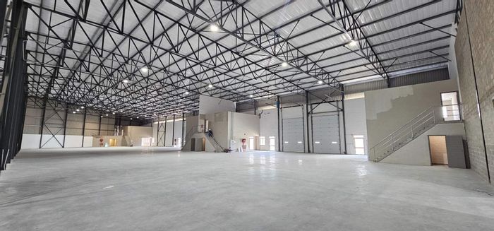 Industrial warehouse to rent in Bellville South Industria with 24-hour security access.