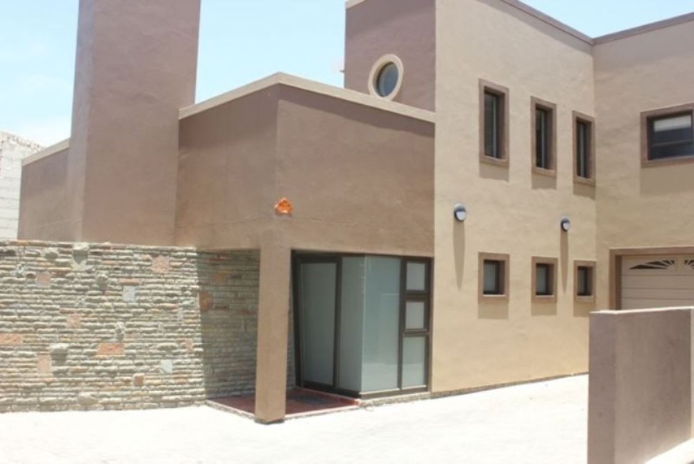 Front view of the flat