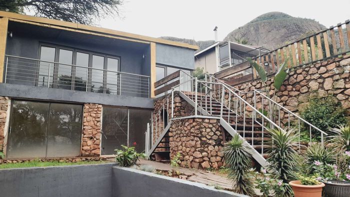 Unique House for Sale in Kosmos: Pool, Braai Area, Versatile Ground Floor Space.