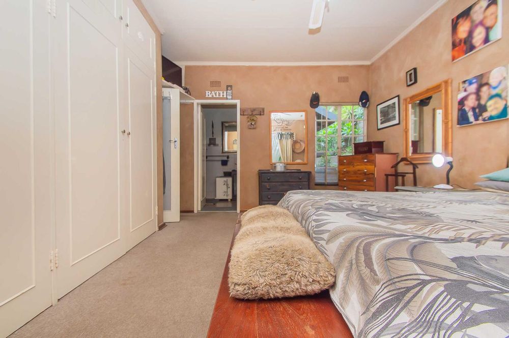 Over view to ample built-in cupboards