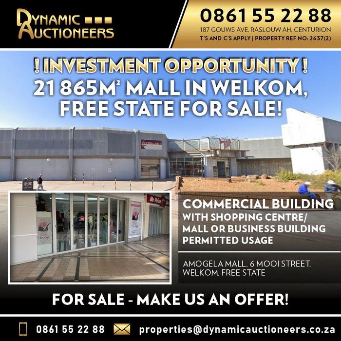 Property #2217784, Retail for sale in Welkom Central