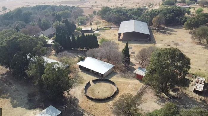 Farm for Sale in Pretoria East: Equestrian facilities, income-generating tower, ample storage.