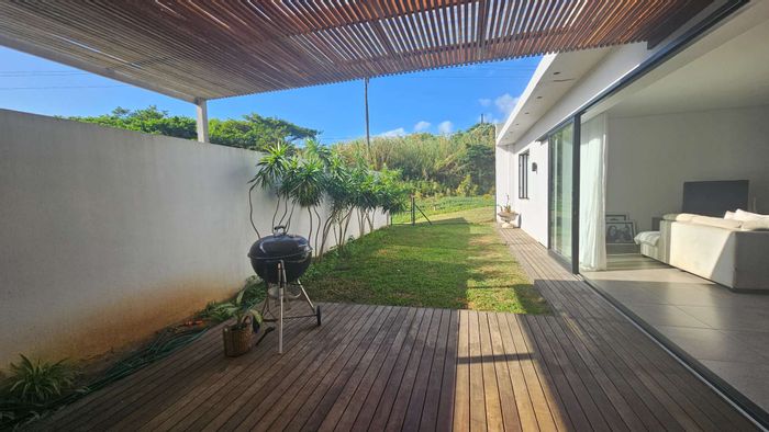 3-Bedroom Townhouse To Rent in Elaleni Coastal Forest Estate with garden and amenities.