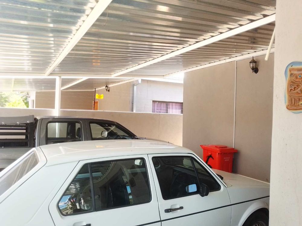 General view of the Carport as under-cover parking for 2 vehicles. 