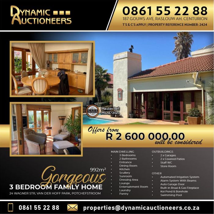 Property #2165508, House for sale in Potchefstroom Central