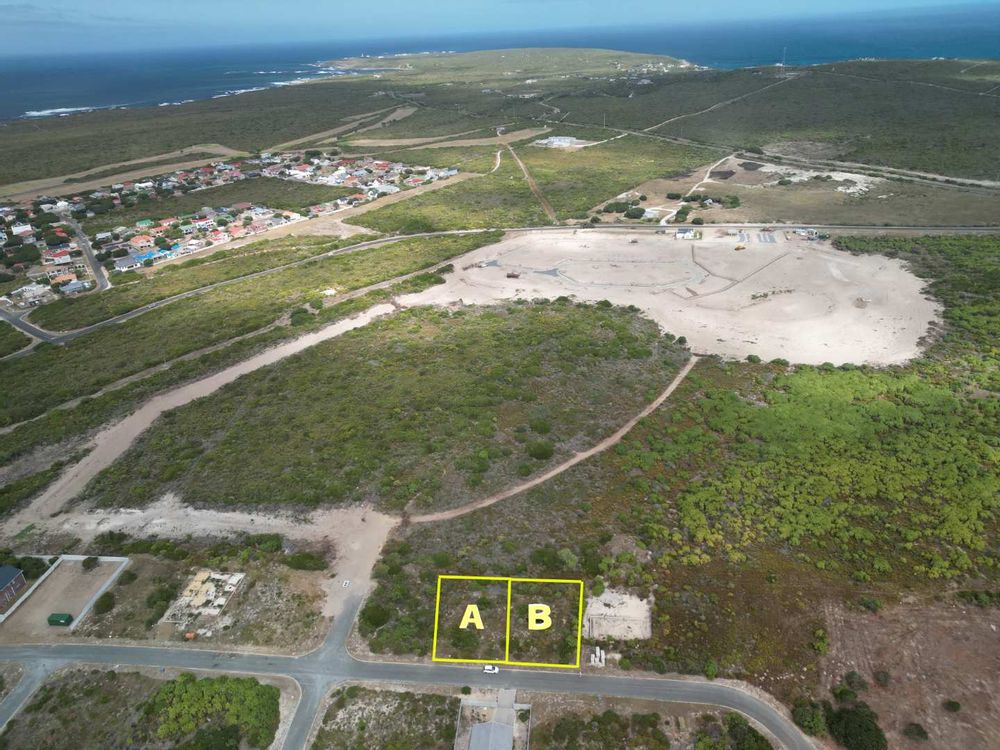 Again our Plot "A". Sea View at our back in direction of Birkenhead and Romans Bay.