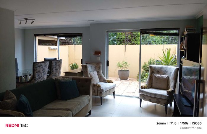 Rynfield Townhouse For Sale: 3 beds, pet-friendly, private courtyard, garage included.