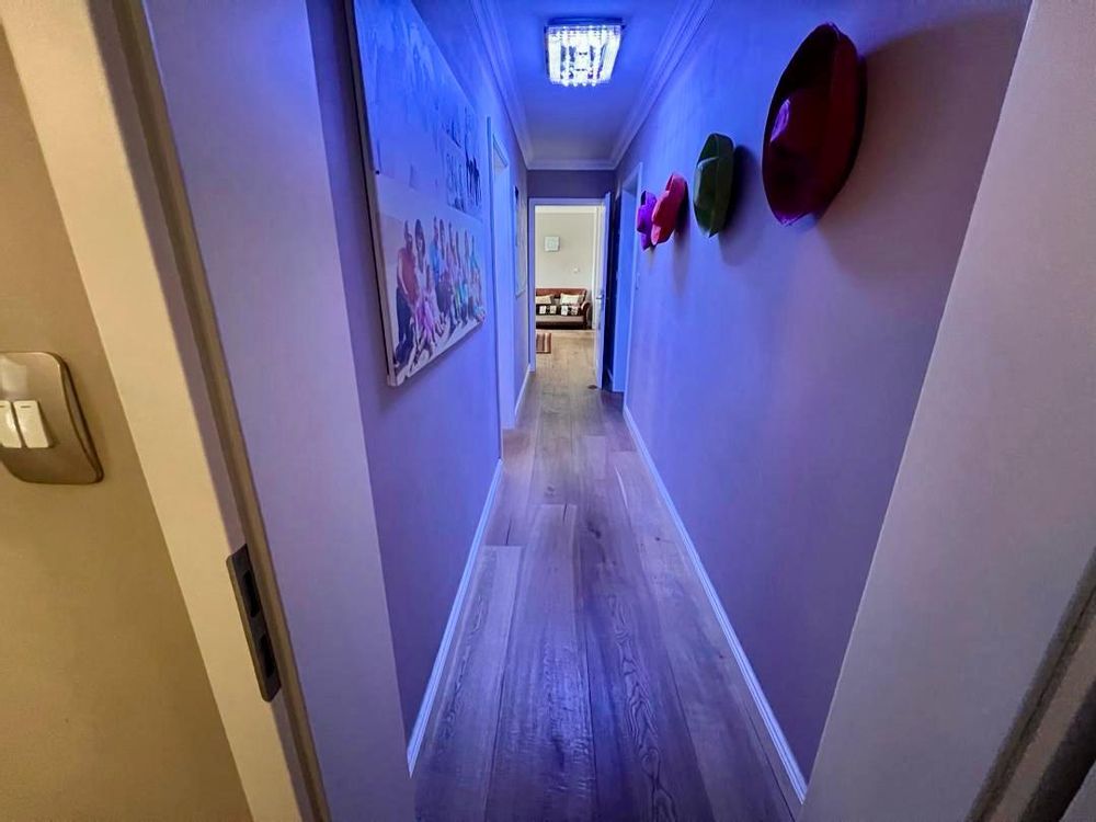 Hallway leading to bedrooms
