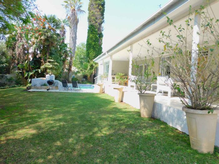 Hurlingham House For Sale: Rooftop deck, pool, cottage, access to St Stithians.
