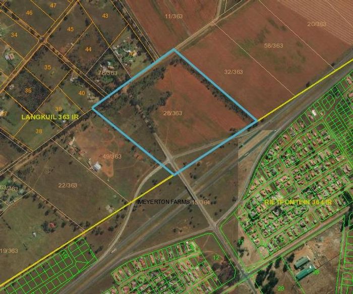 Randvaal For Sale: Vacant Agricultural Land with diverse development potential.