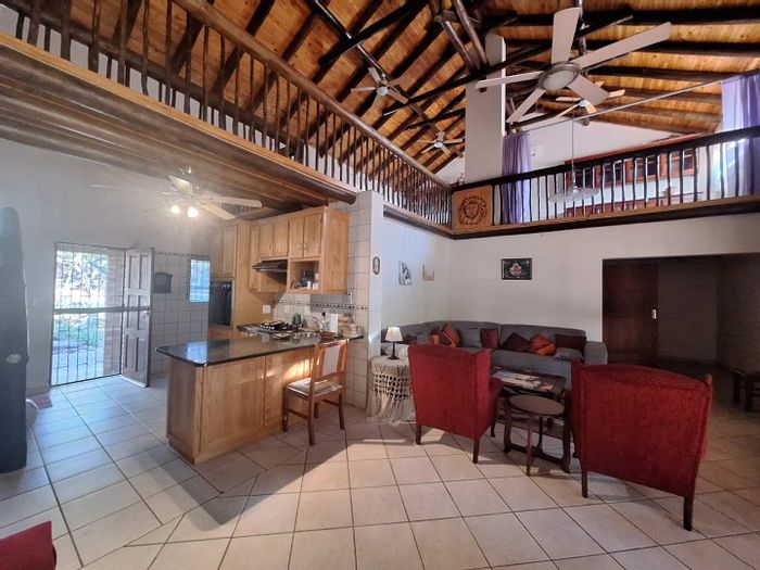 For Sale: Leeupoort Central House with 3 bedrooms, solar panels, and spacious garages.