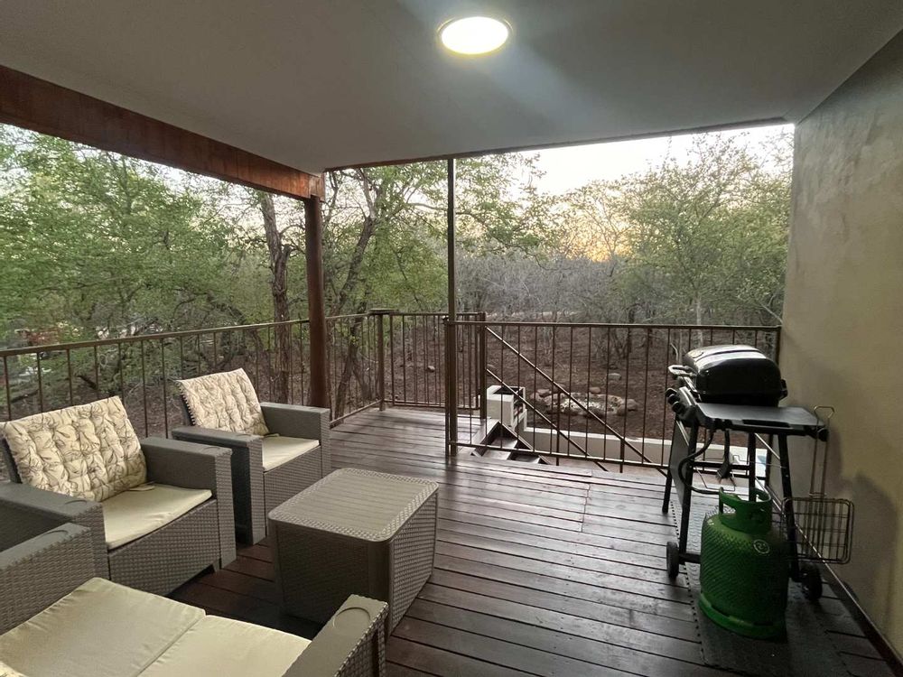 Open deck with a view