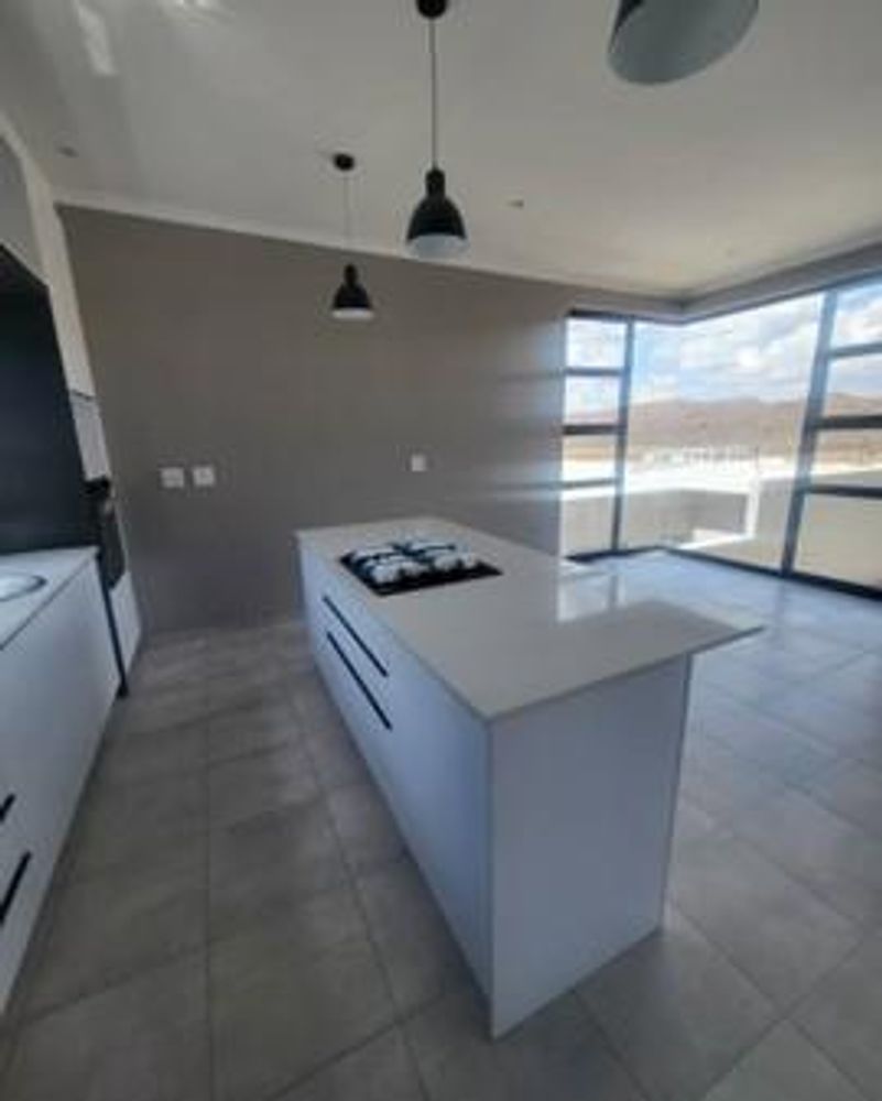 Open plan kitchen area