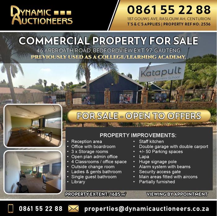 Property #2152177, Office for sale in Bedfordview