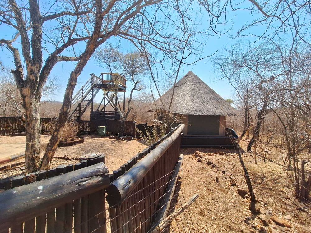 Tented camp and boma