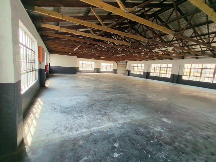 Industrial space to rent in New Germany with ample parking and loading docks.