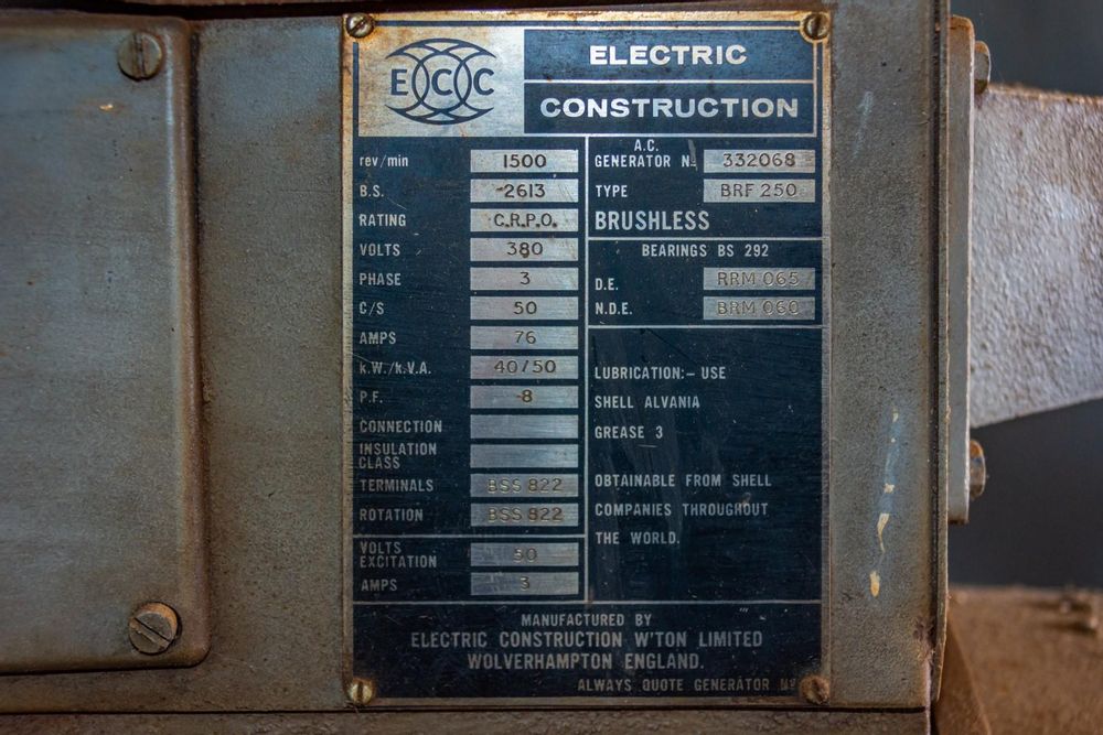 Generator Label